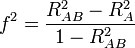 Effect size for hierarchical multiple regression studies formula